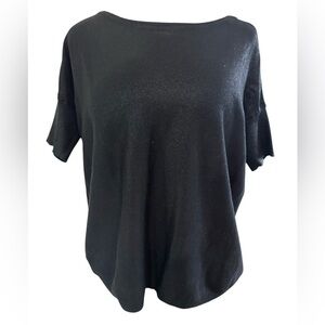Lauren Ralph Lauren Metallic Lightweight Boatneck Cable Knit Sweater, S